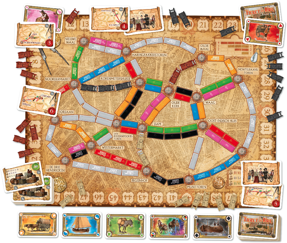 Ticket to Ride : Amsterdam